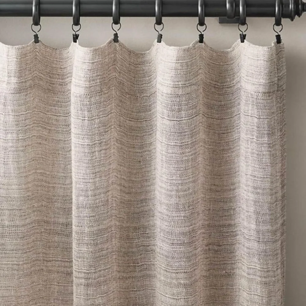 1 left! Restoration Hardware Italian linen gauze curtain panel. Sz 50X108